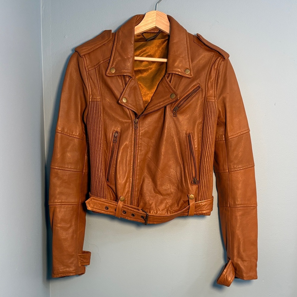 Capulet Women's Rust Leather Jacket - image 8